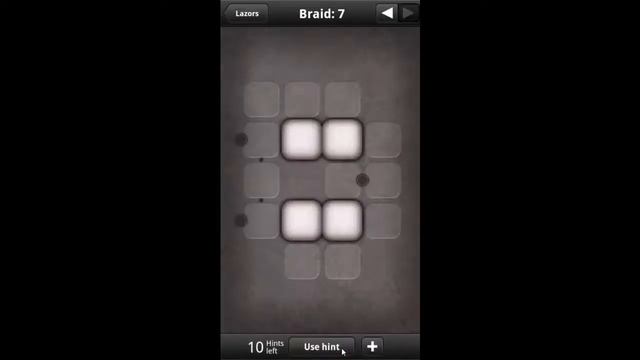 Прохождение Lazors — Braid (1-10 уровни) смотреть онлайн