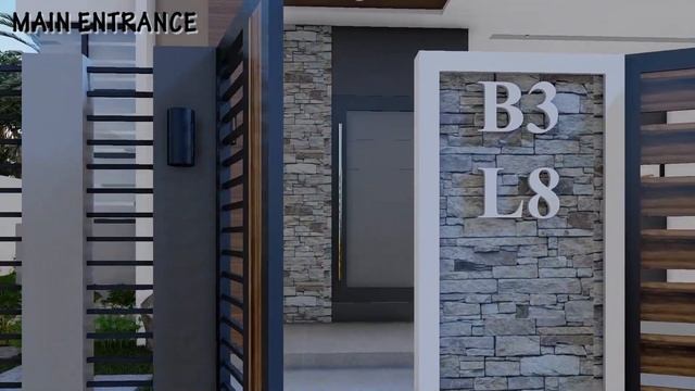 MODERN HOUSE DESIGN | 120 SQM LOT HOUSE | TWO STOREY RESIDENCE смотреть онлайн