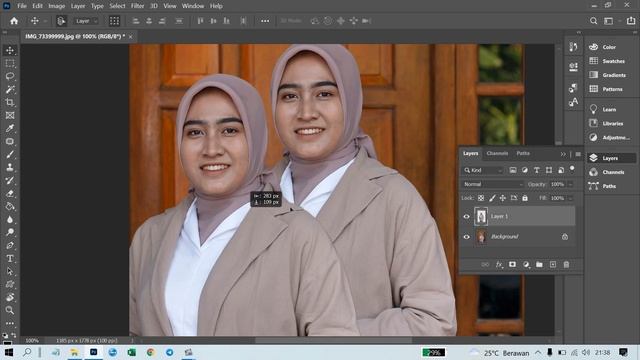 Tutorial Ganti Background Photoshop Fitur Baru 2023 Sekali Klik Jadi смотреть онлайн