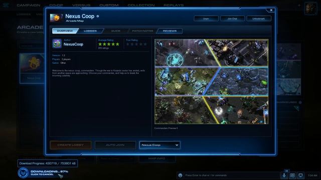 StarCraft II : How To Get NEXUS COOP смотреть онлайн