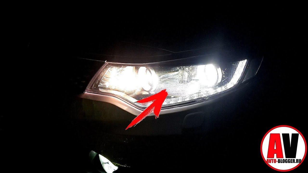 Убираем КОЛХОЗ из фар KIA OPTIMA смотреть онлайн