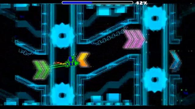 Forsaken Neon by Zobros(With Clicks) | 84% | Geometry Dash смотреть онлайн