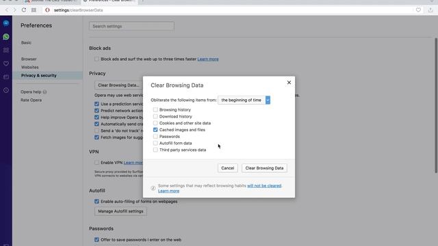 Clear browser cache in Opera (Mac) смотреть онлайн