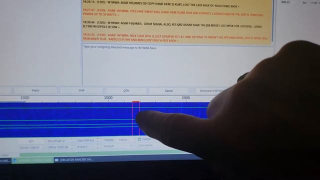 Working JS8 mode with W1WWA смотреть онлайн