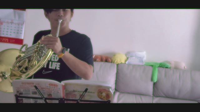 [French horn cover] 看得見海的街道 from 魔女宅急便 смотреть онлайн