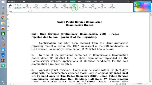 How to Convert PDF to Editable Ms. Word , PowerPoint , Excel file |PDF se Word mai Convert kare 202 смотреть онлайн