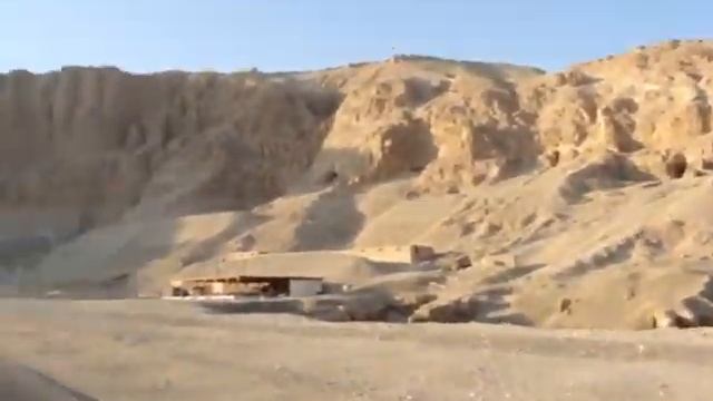 Египет / г.Луксор / по дороге к храму царицы Хатшепсут смотреть онлайн