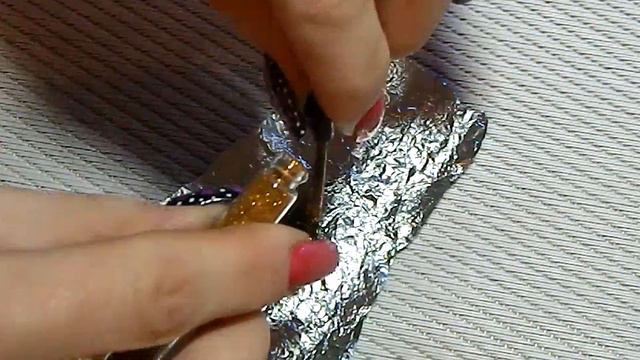 Литье фольгой на гель лак и "Жыдкий камень" смотреть онлайн