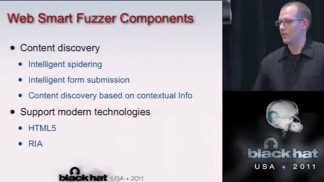BlackHat 2011 - Smartfuzzing The Web смотреть онлайн