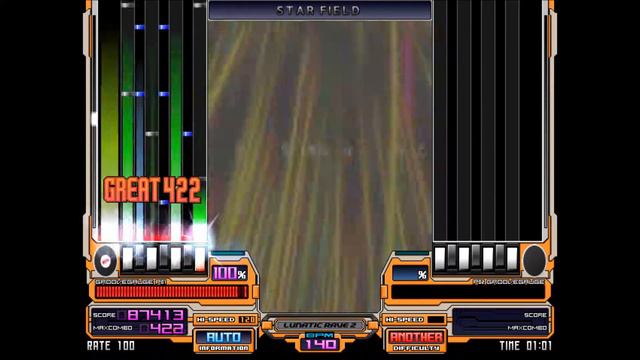 Sada - Starfield, 140BPM (Genre, Trance ^^ IIDX9) 【BMS】