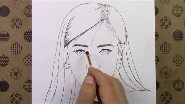 Blackpink Rose Çizimi, Adım Adım Karakalem Blackpink Rose Çizimi Nasıl Yapılır