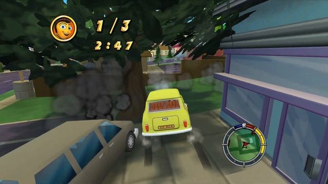 Mr. Bean Vs. Bee in The Simpsons Hit & Run смотреть онлайн