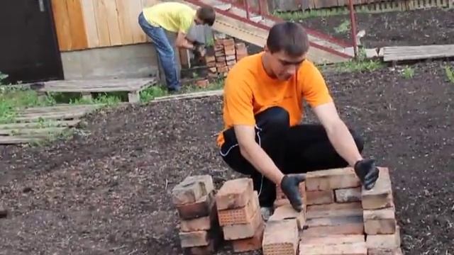 Кладка мангала