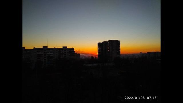 восход солнца 8 января смотреть онлайн