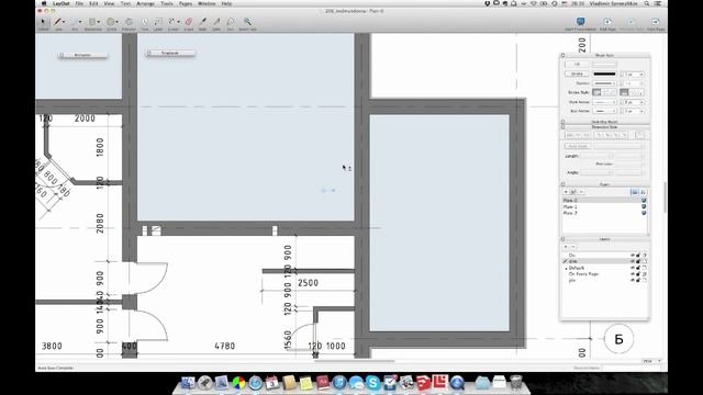 Tutorial: Modeling the House in SketchUp. Part 4: line drawings смотреть онлайн