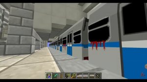 ПОЕЗД ПРИЗРАК В МАЙНКРАФТ В МЕТРО РОЛИК  ARTEM SEDOKOV