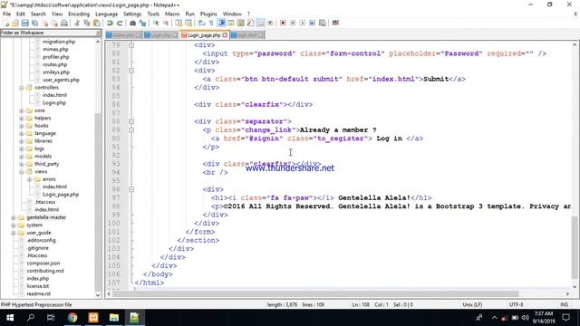 Gentelella master theme development using php part 5II how to create school manegemants softwer смотреть онлайн