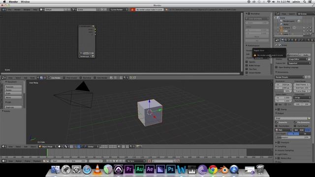 Blender Output Node