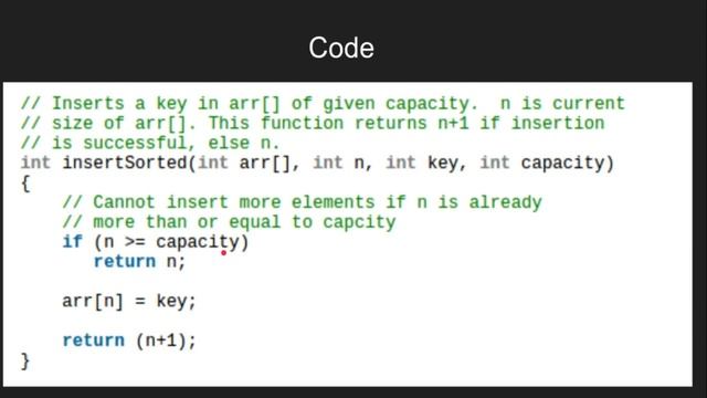 Search, insert and delete in an unsorted array | GeeksforGeeks смотреть онлайн