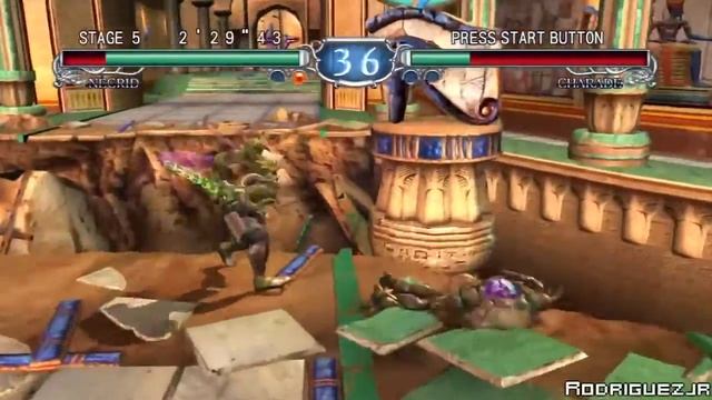 Soul Calibur II HD Online (Arcade Mode: Necrid) смотреть онлайн
