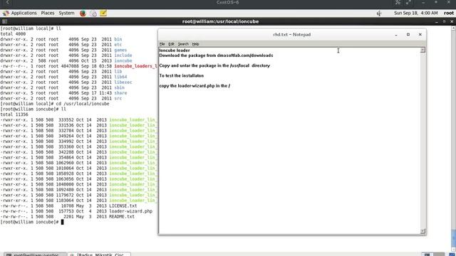 ioncube in Centos смотреть онлайн