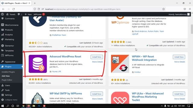 How to reset your WordPress to your default Website | Reset WP in one click | 1 Minute смотреть онлайн