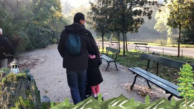 Parc des Buttes-Chaumont. смотреть онлайн