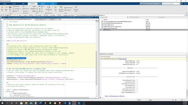 Generating C ++ code for CNN YOLO v2 using the Intel MKL-DNN in MATLAB смотреть онлайн