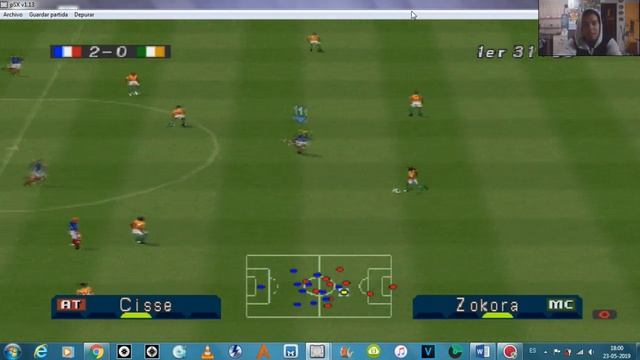 Gameplay Winning Eleven (World Cup Germany 2006) PS1 смотреть онлайн