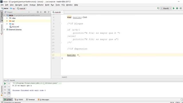 5.- Kotlin Primeros Pasos - Condicional if смотреть онлайн