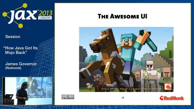 James Governor: The Upswing - How Java Got its Mojo Back (JAX London 2013) смотреть онлайн