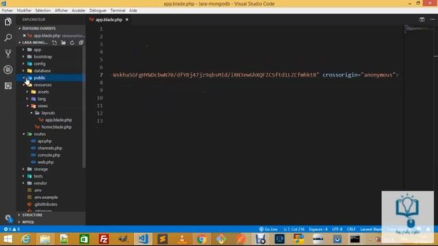 CRUD Application ب laravel & mongodb الدرس الرابع الجزء الاول смотреть онлайн