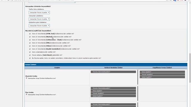 Mybb Kategori - Alt Forum Oluşturma ve İzinlerini Ayarlama смотреть онлайн
