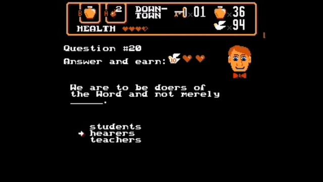 Spiritual Warfare (NES) Full Playthrough/Walkthrough Part 2: Breastplate of Righteousness смотреть онлайн