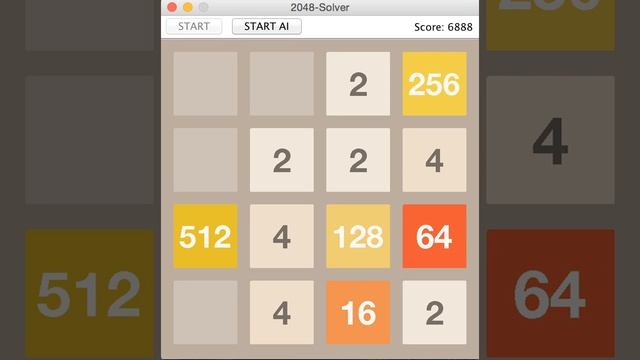 2048 Solver Demo смотреть онлайн