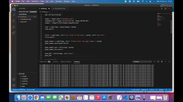 Audiobook using python and tkinter #6 | The skeleton of the application, Part 3 смотреть онлайн