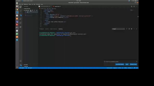 Git and GitHub Session смотреть онлайн