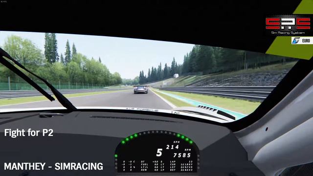 SRS GT3 Euro Onboard Porsche 911 (991) GT3R vs. Mercedes-Benz AMG GT3 Spa Francorchamps смотреть онлайн