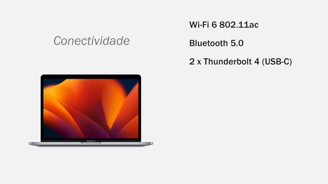 Apple Macbook Pro M2 (13”, 2023) – Especificações: CPU 8 núcleos, GPU 10 núcleos, 24GB DDR5, 2TB SS смотреть онлайн