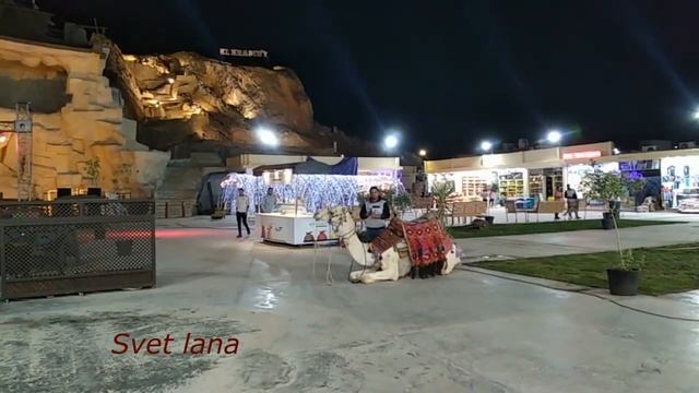 Вечерняя прогулка по Старому городу. Шарм эль Шейх. Площадь у мечети Аль-Сахаба. смотреть онлайн