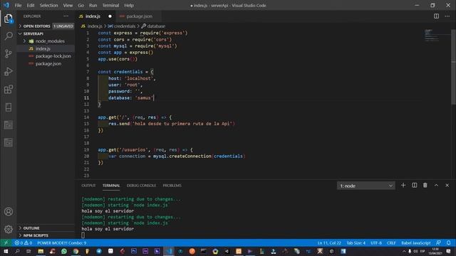 React JS || Crea tu API con NODE + EXPRESS + MYSQL смотреть онлайн