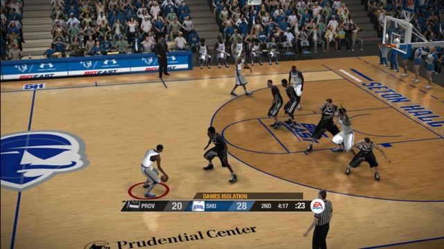 NCAA BASKETBALL 09 Seton Hall vs Providence March Madness Legacy Mod смотреть онлайн
