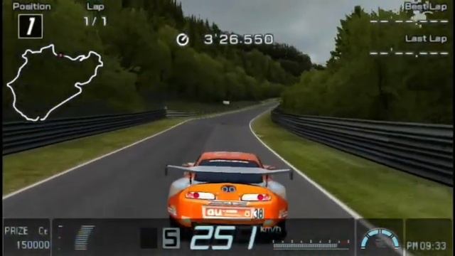 Gran Turismo PSP analog acceleration/braking demonstration and controller mapping (Read description смотреть онлайн