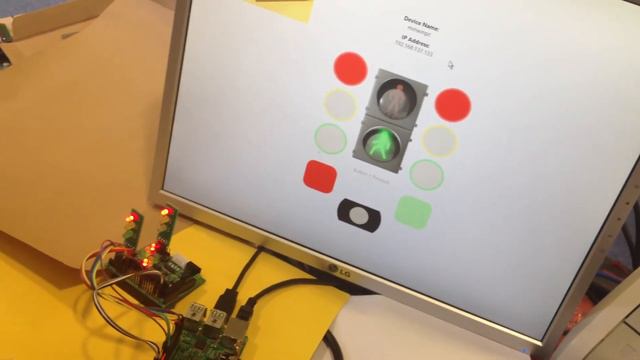 Windows10 IoT Raspberry Pi 2 EDU v2 E01 Traffic Light demo 01 смотреть онлайн