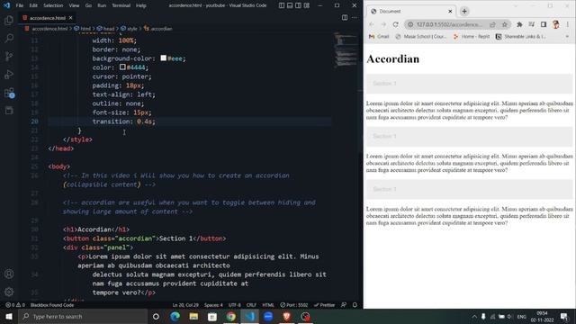 how to create an accordion | accordion using html css and javascript | coder anshu смотреть онлайн