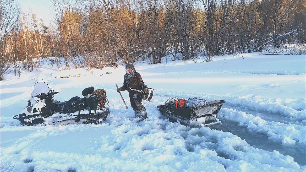 УТАЩИЛИ МЕТАЛЛ. УГОДИЛИ В ПЕТЛЮ БРАКОНЬЕРОВ. ПОПАЛИ В НАЛЕДЬ. НЕ ПОЕЗДКА, А ПОЛНАЯ... смотреть онлайн