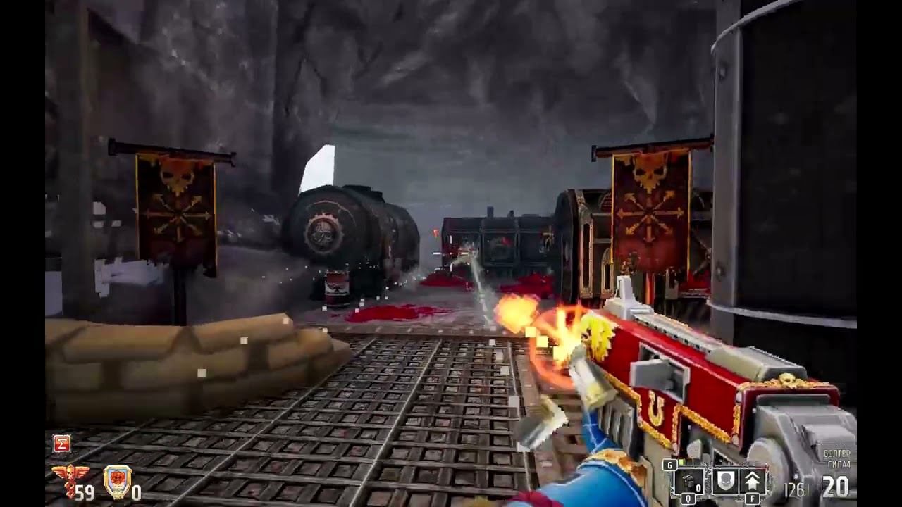 Warhammer 40,000: Boltgun - Ретро шутер по вселенной Вархамера