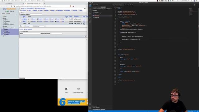 Creating a PHP CMS - Step 3 - Adding a Basic Login Process смотреть онлайн