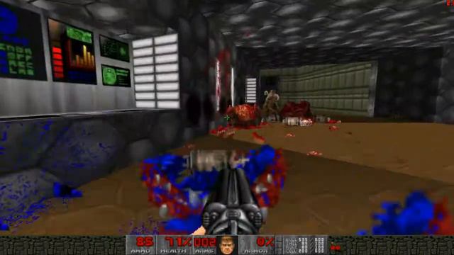 Doom 2 Illuminatus v1.0.1 Level 07 UV Max with Brutal Doom v21 смотреть онлайн