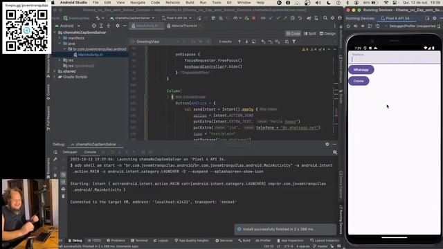 Programando em Kotlin multiplataforma: deixando o app bonito - AO VIVO - LIVE CODING смотреть онлайн
